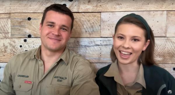 Bindi Irwin and her husband Chandler